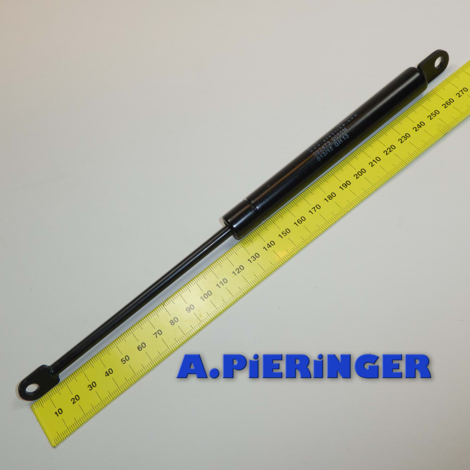 Bild von Gasfeder Stabilus Lift-o-MAT  082473 0050N Gesamtlänge 265,5 mm Auge 6 mm