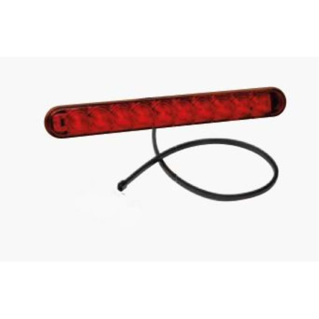 Image de 3. Bremsleuchte LED 12V Gesamtlänge 227 mm klebend Aspöck 31-8700-004 kabel