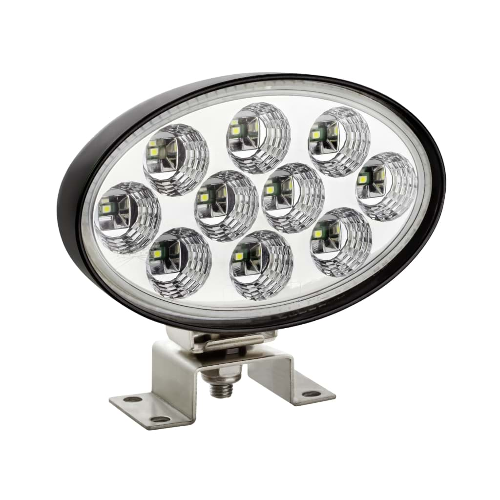 Image de Rüchfahrscheinwerfer LED oval Aspöck 12V 24V Kabel 38-8200-007 