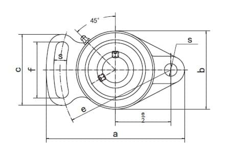 Picture of FLANSCHLAGER UCFA 204 FK 