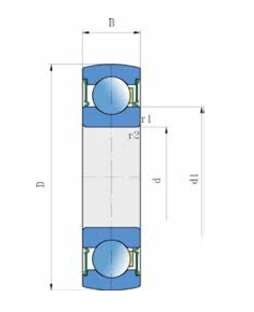 Bild von FKL Kugellager 35x72x17 Aussen ballig 1726207-2RS1  