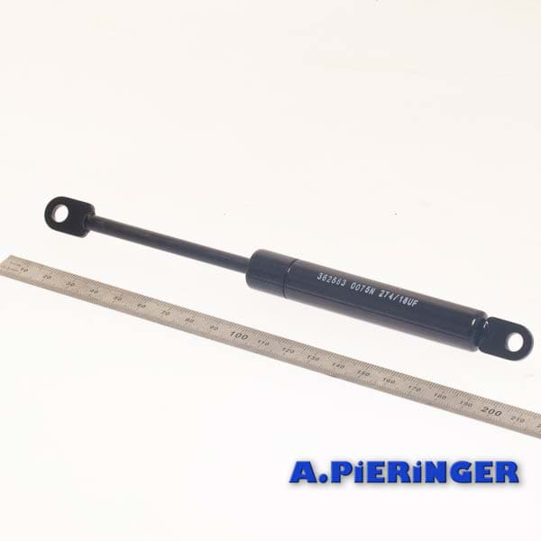 Imagen de Gasfeder Stabilus Lift-o-MAT 362883 0075N Gesamtlänge 185,5 mm Auge 6 mm