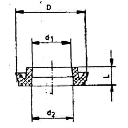 Bild von FTE H23307L01 Nutring 23,81-13,8-kon.-6 Bremsmanschetten 