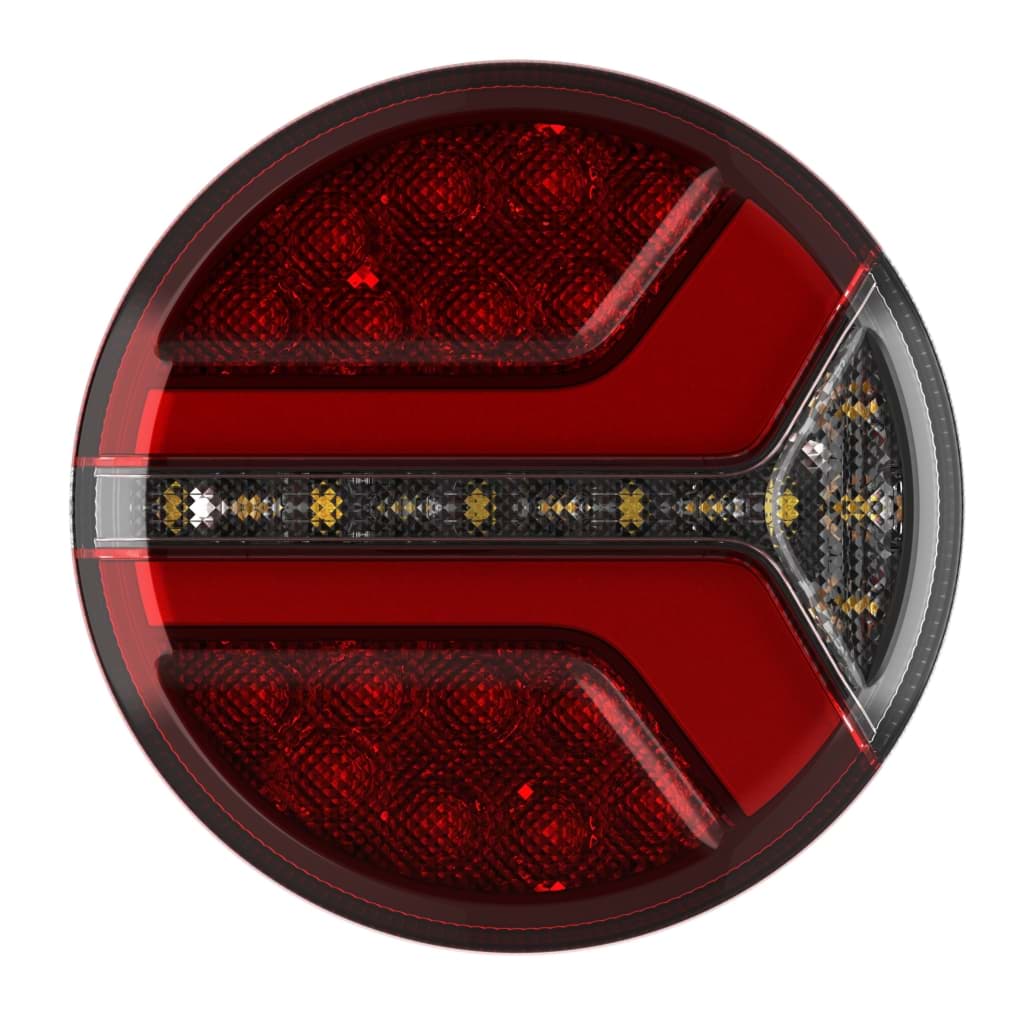 Aspöck 32-8604-007 EcoRound rear fog and reversing light 0.3m 7-pin ASS2 + 2-pin ASS2 reversing light